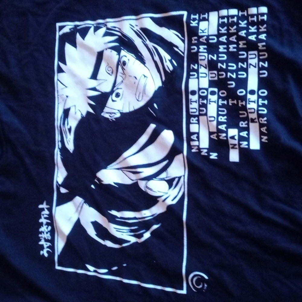 Naruto graphic tee 3xl